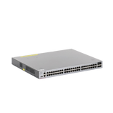 Switch Core Administrable Capa 3 con 48 puertos Gigabit + 4 SFP+ para fibra 10Gb, gestión gratuita desde la nube.