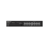 Switch no PoE, no administrable, con 16 puertos 10/100/1000 Mbps
