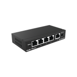 Switch Administrable con 5 puertos Gigabit, gestión gratuita desde la nube
