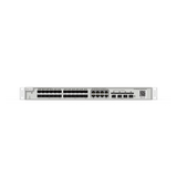 Switch administrable Capa 2+ Plus, 24 puertos SFP con 8 puertos Ethernet Gigabit y 4 SFP+ gestión en la nube