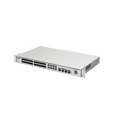 Switch administrable Capa 2+ Plus, 24 puertos SFP con 8 puertos Ethernet Gigabit y 4 SFP+ gestión en la nube
