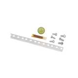 Kit de 10 Piezas de Barra Vertical para Tierra Física, de 2m de Largo, para Montaje en Rack