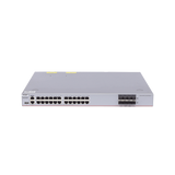 Switch Core Administrable Capa 3 con 24 puertos Gigabit + 8 SFP+ para fibra 10Gb, gestión gratuita desde la nube.