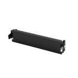 Placa adaptadora Quick-Pack, Ciega, Color Negro