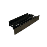 Organizador de Cable Horizontal RS3, Doble, Para Rack de 19in, 4in de profundidad, 2UR