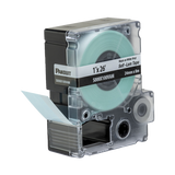 Casete de Etiquetas Autolaminadas de Cinta Continua, de 24 (1 in) mm de Ancho, 8 m de Largo, Para Cables de 2.5 a 5.1 mm (10 - 12 AWG) de Diámetro, Color Blanco