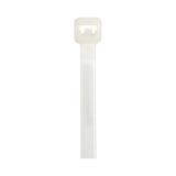 Cincho de Nylon 6.6 StrongHold™, 533mm largo x 7.6mm ancho, Color Natural, Plenum, Paquete de 100pz