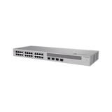 Switch de Acceso Gigabit Administrable Capa 2 / 24 puertos 10/100/1000 Mbps / 4 Puertos 2.5GE SFP Uplink  / ERPS / IMGP Snooping / DHCP Snooping / Administración Nube Gratis