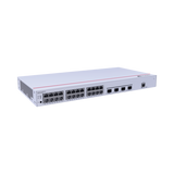 Switch de Distribución/Core Gigabit Administrable  Capa 3 / 24 puertos 10/100/1000 Mbps  / 4 Puertos 1GE SFP Uplink / ERPS / Rutas Estáticas / iStack / Administración Nube Gratis