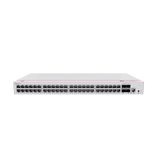 Switch de Distribución/Core Gigabit Administrable  Capa 3 / 48 puertos 10/100/1000 Mbps  / 4 Puertos 10GE SFP+ Uplink / ERPS / Rutas Estáticas / iStack / Administración Nube Gratis