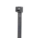 Cincho de Nylon 6.6 StrongHold™, 160mm largo x 2.5mm ancho, Color Negro, Exterior Resistente a Rayos UV, Paquete de 100pz