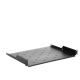 Charola para Soportar Equipos en Rack de 19, Profundidad de 34 cm, Color Negro, 1U