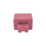 Clip de Puente, Para Uso con Regletas S66 de Siemon, de 1 par, Color Rojo
