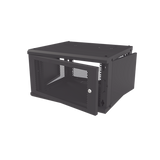 Gabinete de Pared Fijo, Puerta Perforada, Rack 19" de 6 UR (600 x 355 x 523 mm)(An x Al x Prof.)