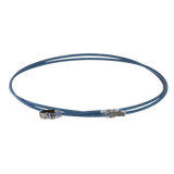 Patch Cord Cat6A, Diametro Reducido 28 AWG, Blindado S/FTP, CM/LS0H, 0.20 m, Color Azul