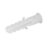 Taquete blanco #8 / Bolsa con 25 piezas.