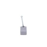 Grapa para cable redondo de 10mm color gris (100pzs) (3104-00100)