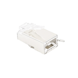 Conector RJ45 para Cable FTP/STP Categoría 5E - Blindado con pin a tierra