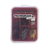 Kit para Sistemas de Fijación en Concreto, Taquetes con doble expansión y guía incluida para fácil instalación (104 piezas)