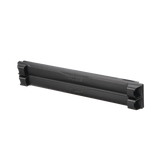 Tapa Ciega Estándar de 19in, Compatible con Racks con Rieles de Orificio Cuadrado, Instalación sin Herramienta, Plano, 2 UR, Color Negro