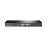 Switch no administrable de 16 puertos 10/100 Mbps para montaje en rack