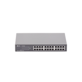 Switch no administrable de 24 puertos 10/100 Mbps para escritorio/rack