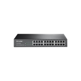 Switch no administrable de 24 puertos 10/100 Mbps para escritorio/rack