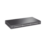 Switch Omada SDN Administrable / 48 puertos Gigabit y 4 puertos SFP / Funciones sFlow, QinQ y QoS / Administración centralizada OMADA