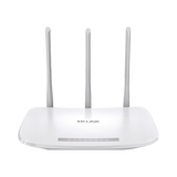 Router Inalámbrico WISP, 2.4 GHz, 300 Mbps, 3 antenas externas omnidireccional 5 dBi, 4 Puertos LAN 10/100 Mbps, 1 Puerto WAN 10/100 Mbps, IPTV, IPV6