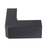 Esquinero Exterior Color Negro de PVC Auto Axtinguible, Para Canaleta TMK-1720-N-CC (5210-02003)