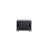 Tapa Final en Color Negro de PVC Auto Extinguible, Para Canaleta TMK-1720-N-CC (5290-02003)