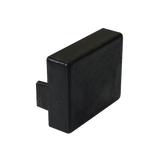 Tapa Final en Color Negro de PVC Auto Extinguible, Para Canaleta TMK-1720-N-CC (5290-02003)