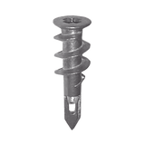 Taquete Métalico TPD Zinc con tornillo 8 x 1 1/4", Ideal para Uso con carteles publicitarios, Electrodomésticos