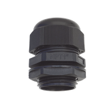 Conector Plástico Negro Tipo Glándula para Rosca NPT 1"