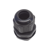 Conector Plástico Negro Tipo Glándula para Rosca NPT 1/2"