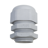 Conector Plástico Blanco Tipo Glándula para Rosca NPT 3/4"