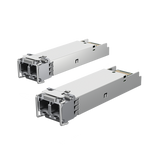 UFiber Módulo SFP, transceptor MiniGibic MultiModo 1.25 Gbps, distancia 550m, conectores LC, paquete de 2 piezas