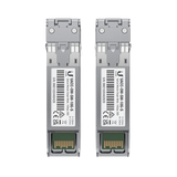 UFiber Módulo SFP+, transceptor MiniGibic MonoModo 10 Gbps, distancia 10 km, un conector LC. Incluye 2 piezas