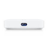 UniFi Cloud Gateway, Router multiWAN para balanceo/failover / Integra UniFi Network para administrar hasta 30 dispositivos UniFi, (1) puerto WAN 1/2.5 GbE y (4) puertos LAN GbE