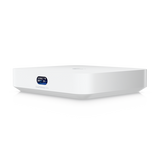 UniFi Cloud Gateway, Router multiWAN para balanceo/failover / Integra UniFi Network para administrar hasta 30 dispositivos UniFi, (1) puerto WAN 1/2.5 GbE y (4) puertos LAN GbE