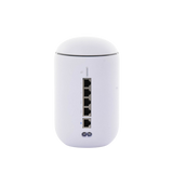 UniFi Dream Router con WiFi 6, 4 puertos LAN Gigabit de los cuales 2 son POE 802.3af. Aplicaciones UniFi Network, Protect y Access pre-instaladas. Pantalla LCD