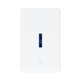 UniFi Dream Wall Machine, TODO en uno: Cloud Gateway: Administre todas las aplicaciones UniFi / Switch 17 puertos GbE POE/ WiFi 6 Mu-MIMO 4x4 / almacenamiento interno 128 GB SSD (expandible con bahia)