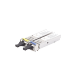 UFiber Módulo SFP, transceptor MiniGibic MonoModo 1.25 Gbps, distancia 3km, un conector LC, incluye 2 tranceptores