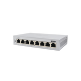 Switch UniFi Administrable capa 2 de 8 Puertos Gigabit (7 Ethernet y 1 PoE Pasivo 48V)