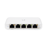 Switch UniFi Administrable Compacto de 5 Puertos 10/100/1000 Mbps, soporta entrada de PoE 802.3af/at