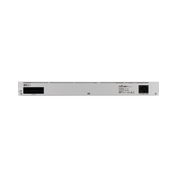 UniFi Switch USW-Pro-24, Capa 3 de 24 puertos Gigabit RJ-45 + 2 puertos 1/10G SFP+, pantalla informativa