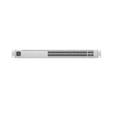 UniFi Switch PRO Aggregation Capa 3 para fibra óptica con 28 puertos SFP+ (10G) y 4 puertos SFP28 (25G), pantalla informativa