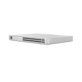 UniFi Switch PRO Aggregation Capa 3 para fibra óptica con 28 puertos SFP+ (10G) y 4 puertos SFP28 (25G), pantalla informativa