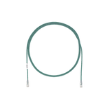 Cable de Parcheo TX6, UTP Cat6, Diámetro Reducido (28AWG), Color Verde, 20ft