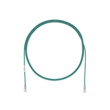 Cable de Parcheo TX6, UTP Cat6, Diámetro Reducido (28AWG), Color Verde, 30ft